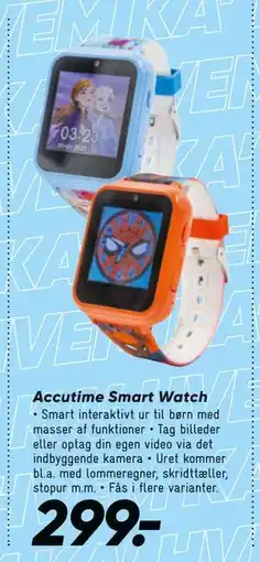 Bilka Accutime Smart Watch, DKK 299 tilbud