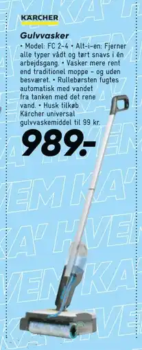 Bilka Gulvvasker, DKK 989 tilbud