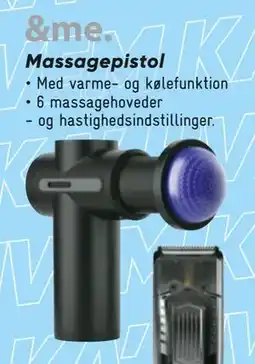 Bilka Massagepistol, DKK 199 tilbud
