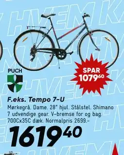 Bilka Tempo 7-U, DKK 1619.4 tilbud