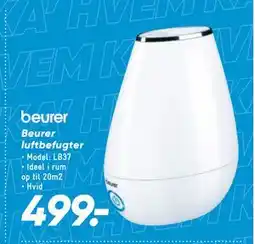 Bilka Beurer luftbefugter, DKK 499 tilbud
