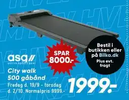 Bilka City walk 500 gåbånd, DKK 1999 tilbud