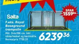 Bilka Royal Baseground trampolin, DKK 6239.36 tilbud