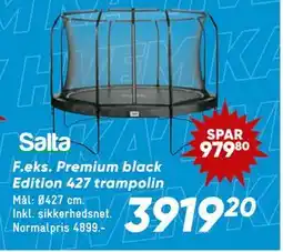 Bilka Premium black Edition 427 trampolin, DKK 3919.2 tilbud