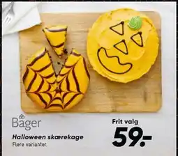 Bilka Halloween skærekage, DKK 59 tilbud