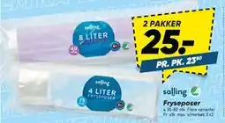 Bilka Fryseposer, DKK 25 tilbud