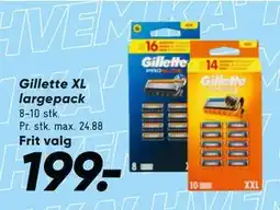 Bilka Gillette XL largepack, DKK 199 tilbud