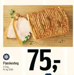 Føtex Flæskesteg, DKK 75 tilbud