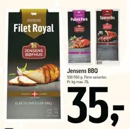 Føtex Jensens BBQ, DKK 35 tilbud