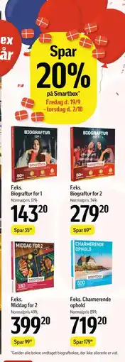 Føtex Spar 20% på Smartbox tilbud