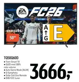 Føtex SAMSUNG TQ50Q60D, DKK 3666 tilbud
