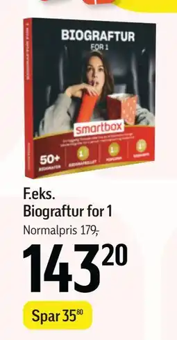 Føtex Biograftur for 1, DKK 143.2 tilbud