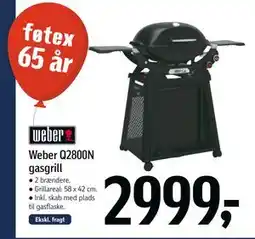 Føtex Weber Q2800N gasgrill, DKK 2999 tilbud
