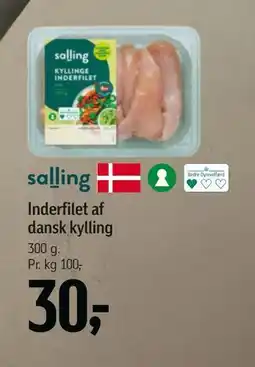 Føtex Inderfilet af dansk kylling, DKK 30 tilbud