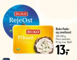 Føtex Buko fløde- og smelteost, DKK 13 tilbud
