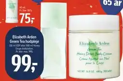 Føtex Elizabeth Arden Green Tea hudpleje, DKK 99 tilbud