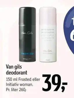 Føtex Van gils deodorant, DKK 39 tilbud