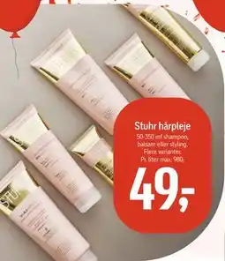 Føtex Stuhr hårpleje, DKK 49 tilbud