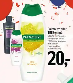 Føtex Palmolive eller TRESemmé, DKK 20 tilbud