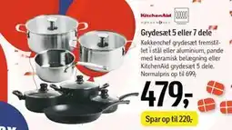 Føtex Grydesæt 5 eller 7 dele, DKK 479 tilbud