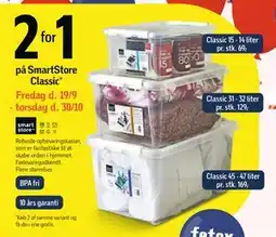 Føtex 2 for 1 på SmartStore Classic tilbud