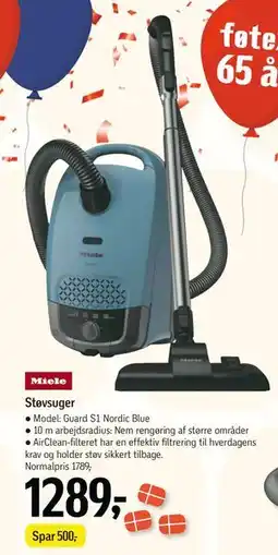 Føtex Støvsuger, DKK 1289 tilbud