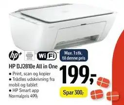 Føtex HP DJ2810e All in One, DKK 199 tilbud