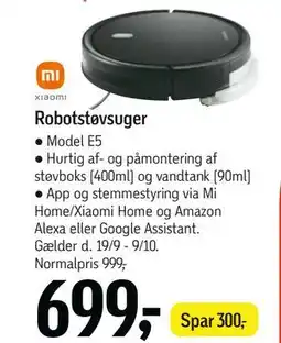 Føtex Robotstøvsuger, DKK 699 tilbud