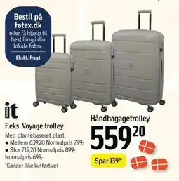 Føtex Voyage trolley, DKK 559.2 tilbud