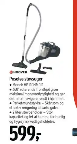 Føtex Poseløs støvsuger, DKK 599 tilbud