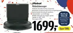 Føtex Robotstøvsuger, DKK 1699 tilbud