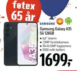 Føtex Samsung Galaxy A35 5G 128GB, DKK 1699 tilbud