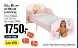 Føtex Disney prinsesser juniorseng, DKK 1750 tilbud