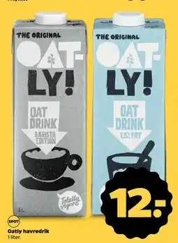 Netto Oatly havredrik, DKK 12 tilbud