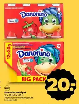 Netto Danonino multipak, DKK 20 tilbud