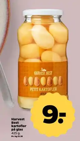 Netto Harvest Best kartofler på glas, DKK 9 tilbud