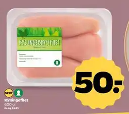 Netto Kyllingefilet, DKK 50 tilbud