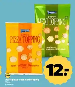 Netto Revet pizza- eller mexi topping, DKK 12 tilbud