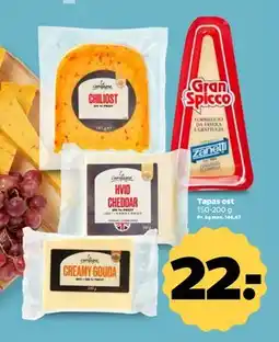 Netto Tapas ost, DKK 22 tilbud