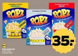 Netto Popz popcorn, DKK 35 tilbud