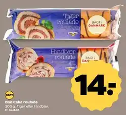 Netto Dan Cake roulade, DKK 14 tilbud