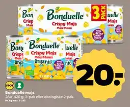 Netto Bonduelle majs, DKK 20 tilbud