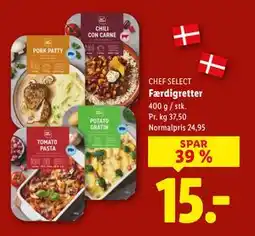 Lidl Færdigretter, DKK 15 tilbud