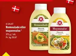Lidl Remoulade eller mayonnaise, DKK 10 tilbud