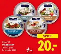 Lidl Pålægssalat, DKK 20 tilbud