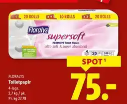 Lidl Toiletpapir, DKK 75 tilbud