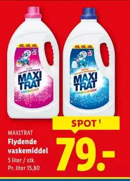 Lidl Flydende vaskemiddel, DKK 79 tilbud