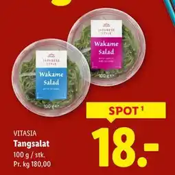 Lidl Tangsalat, DKK 18 tilbud