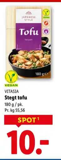Lidl Stegt tofu, DKK 10 tilbud