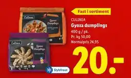 Lidl Gyoza dumplings, DKK 20 tilbud